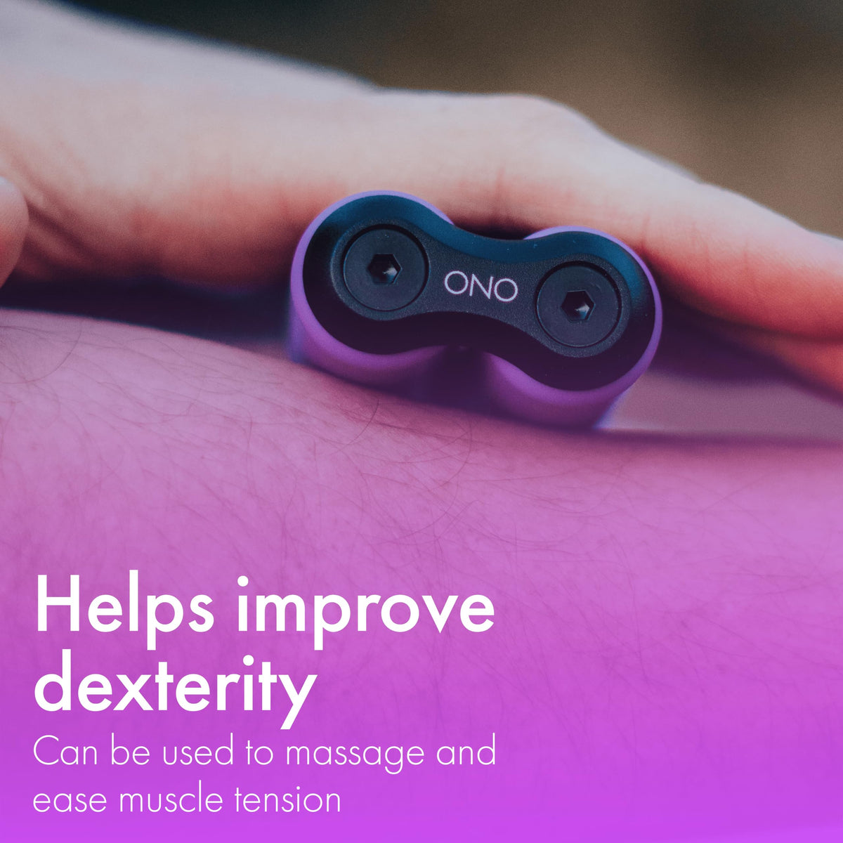 ONO Roller on office desk for discreet fidgeting and concentration