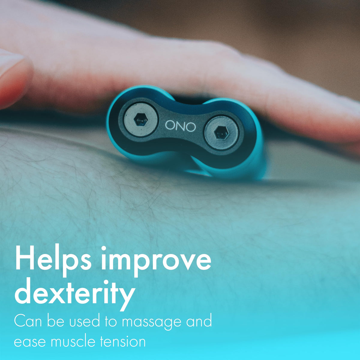 ONO Roller portable design fits in bag for on-the-go focus