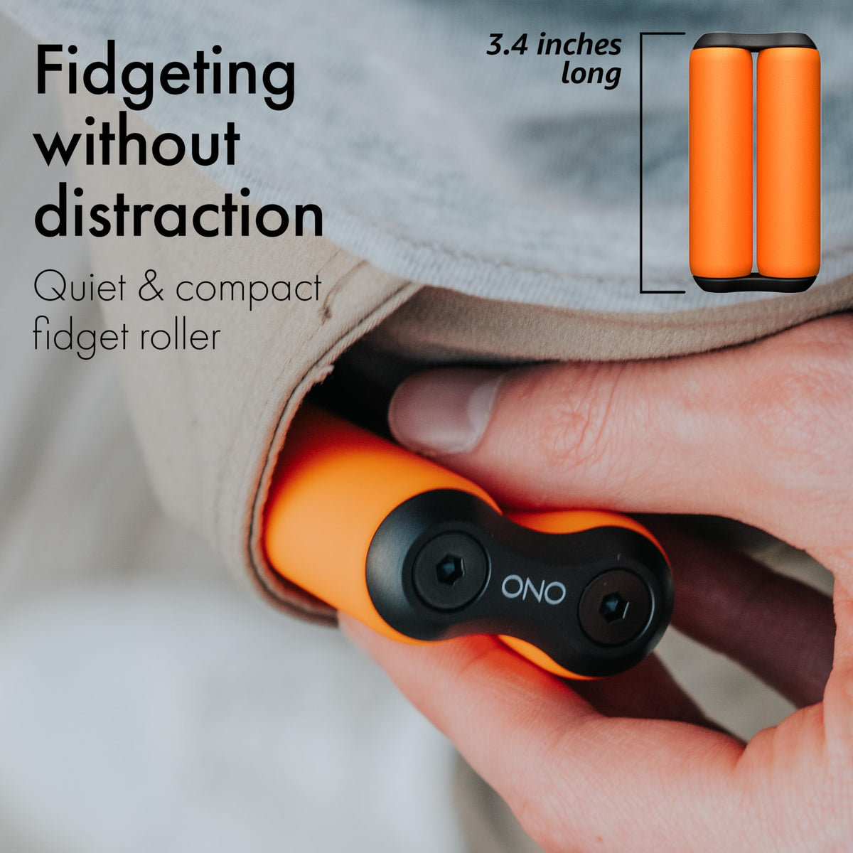 ONO Roller demonstrates smooth, frictionless rotation and quiet operation.
