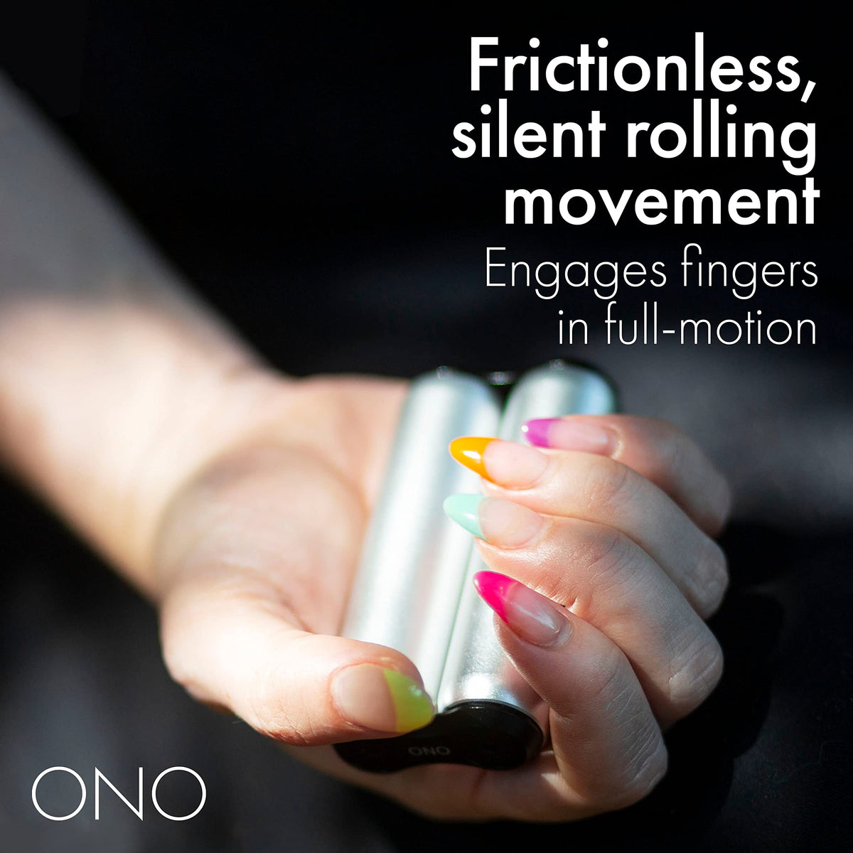 ONO Roller smooth rolling action gray provides satisfying tactile feedback
