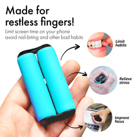 ONO Roller Jr in motion provides tactile feedback without distracting others