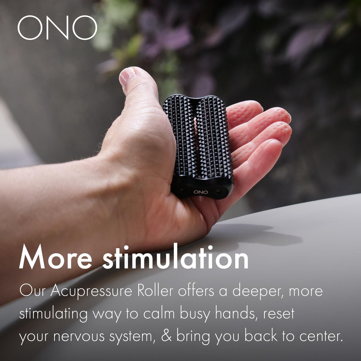 ONO Roller travel-friendly companion for focus on commutes and meetings.