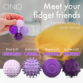 ONO Signets magnetic balls show subtle attraction for engaging fidget play.