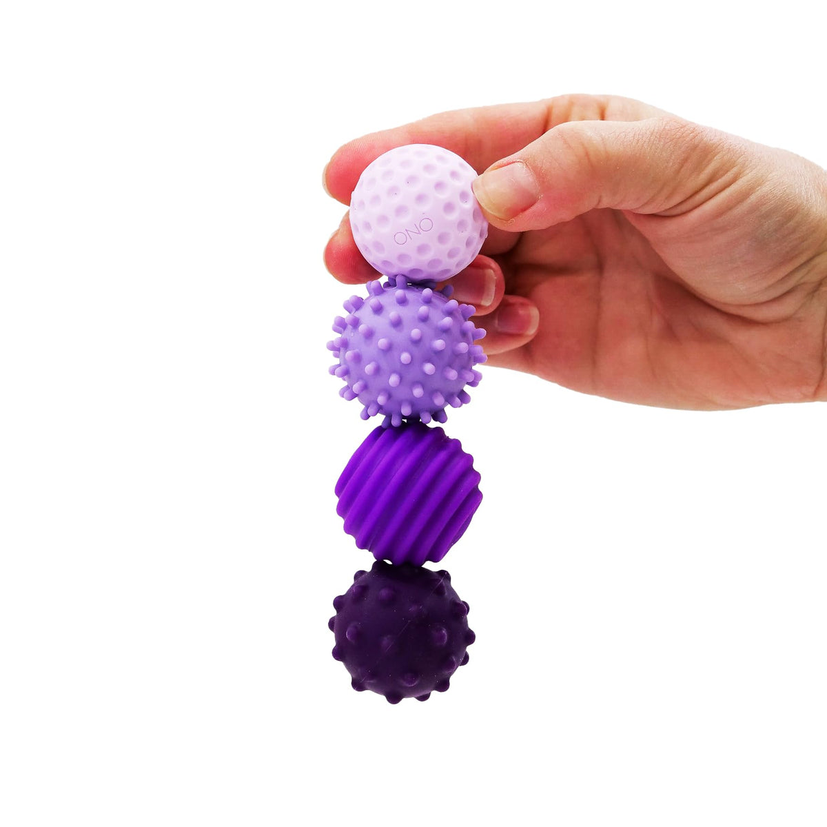 ONO Signets silicone magnetic balls with dimple texture for tactile focus