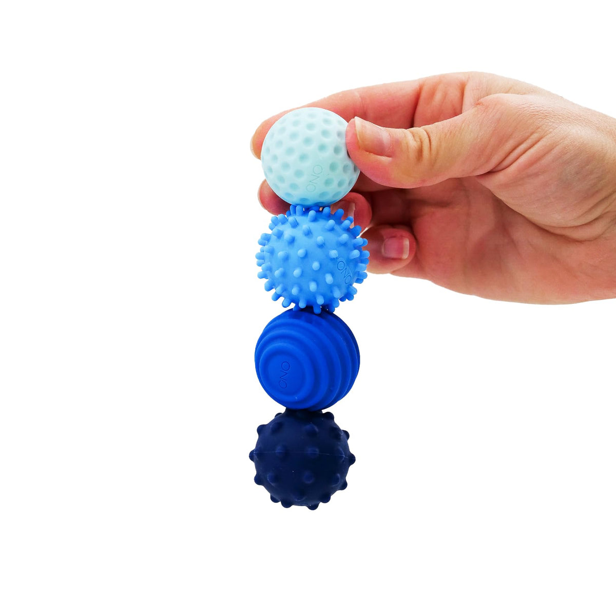 ONO Signets silicone magnetic balls with textured dimples provide tactile focus during work