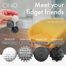ONO Signets waves texture offering soothing hand movement during screen time