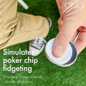 ONO Slider grey aluminum design fits easily in a bag or palm.