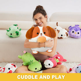 Onsoyours Beagle brown plush ideal for cozy snuggles at home.