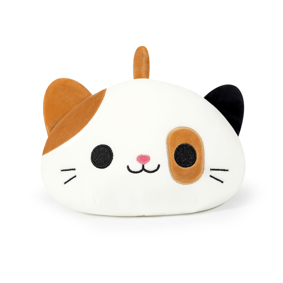 Onsoyours calico cat plush back design shows decorative details and quality craftsmanship