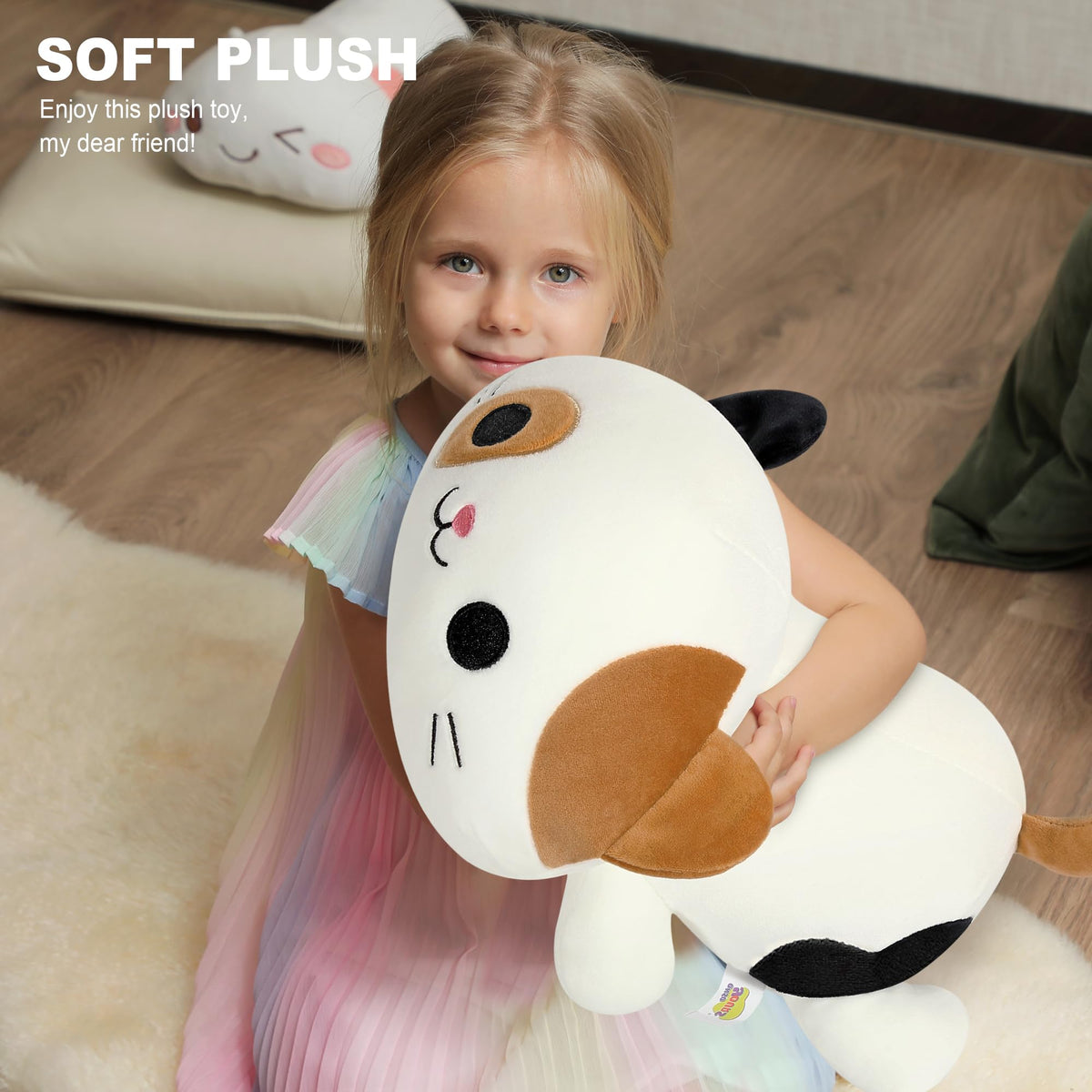 Onsoyours calico cat plush packaging ready gift option for fans