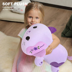 Onsoyours Lavender Cat Plush as a charming gift for birthdays and holidays.