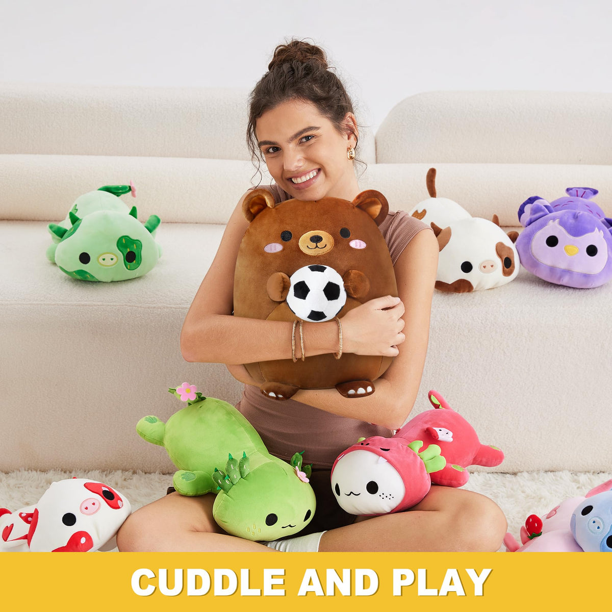 Onsoyours Bear Plush vacuum-packaging; easy to gift.