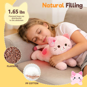 Onsoyours Sakura cat plushie 15-inch size ideal for gifts