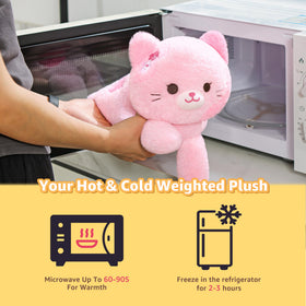 Onsoyours Sakura cat plushie face detail and charm