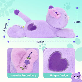 Onsoyours soft non-toxic fabrics cat plush safe for all ages