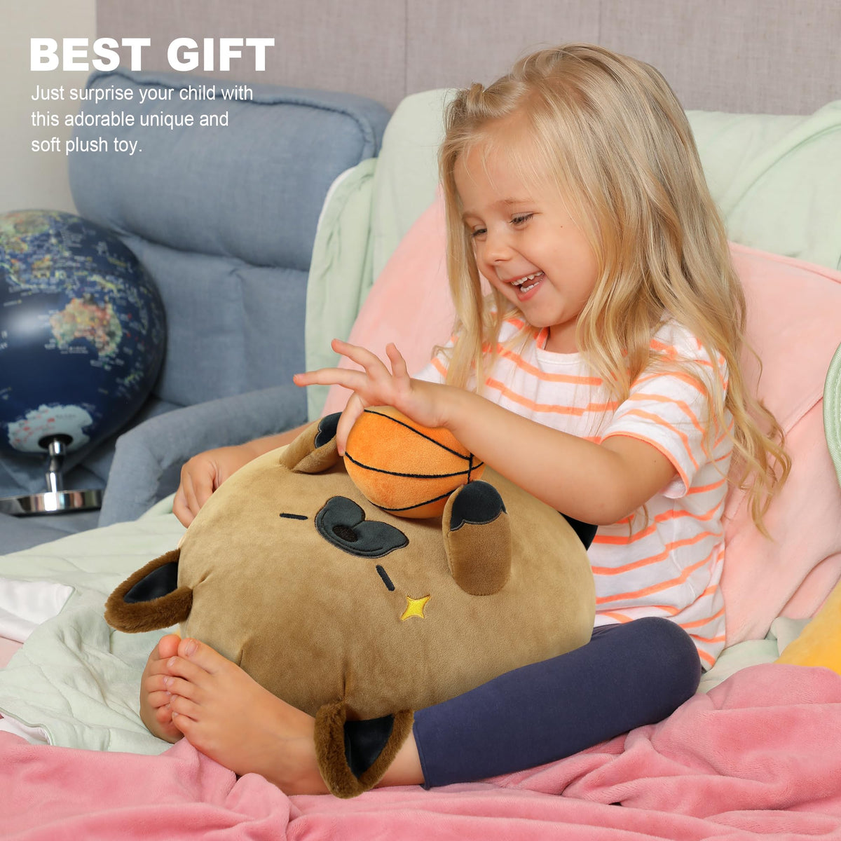 Onsoyours travel-friendly plush ideal for road trips and overnight stays.