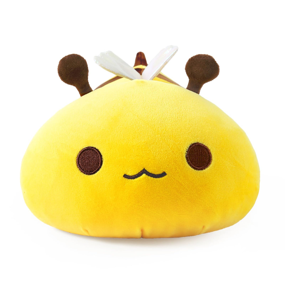 Onsoyours huggable bee plush toy doubles as a comfy bed pillow.