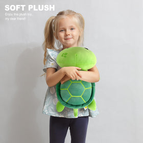 Onsoyours sea turtle plush bed cuddle, perfect pillow for lounging.
