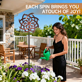 ONWEII wind spinners make a thoughtful garden gift for nature lovers.