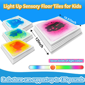 Onyoloy 7-colors LED illumination supports vibrant floor play and focus.