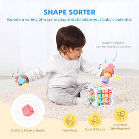 OOOK pounding bench supports hand-eye coordination through rhythmic tapping