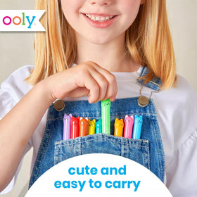 Ooly Cat Parade gel crayons offer a soft buttery texture for smooth application