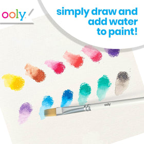 Ooly Easy-clean gel crayons wipe away from surfaces after art time.