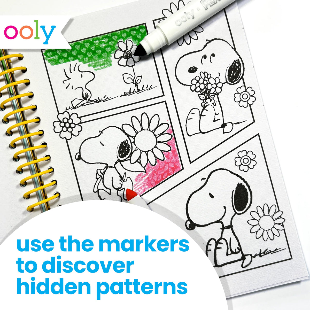 Ooly Peanuts coloring pages spark creativity and focus during quiet play
