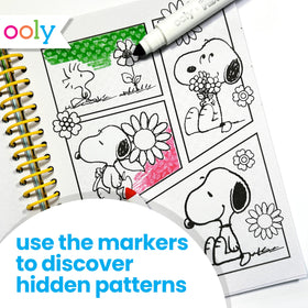 Ooly Peanuts coloring pages spark creativity and focus during quiet play