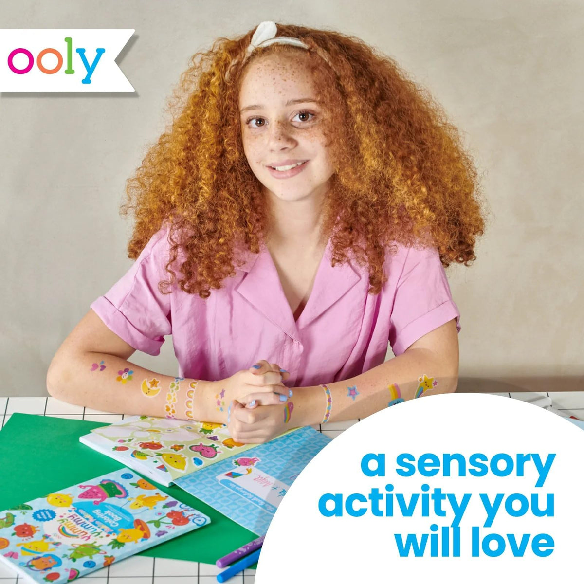 Ooly Yummy Yummy non-toxic materials ensure safe coloring for kids and teens.