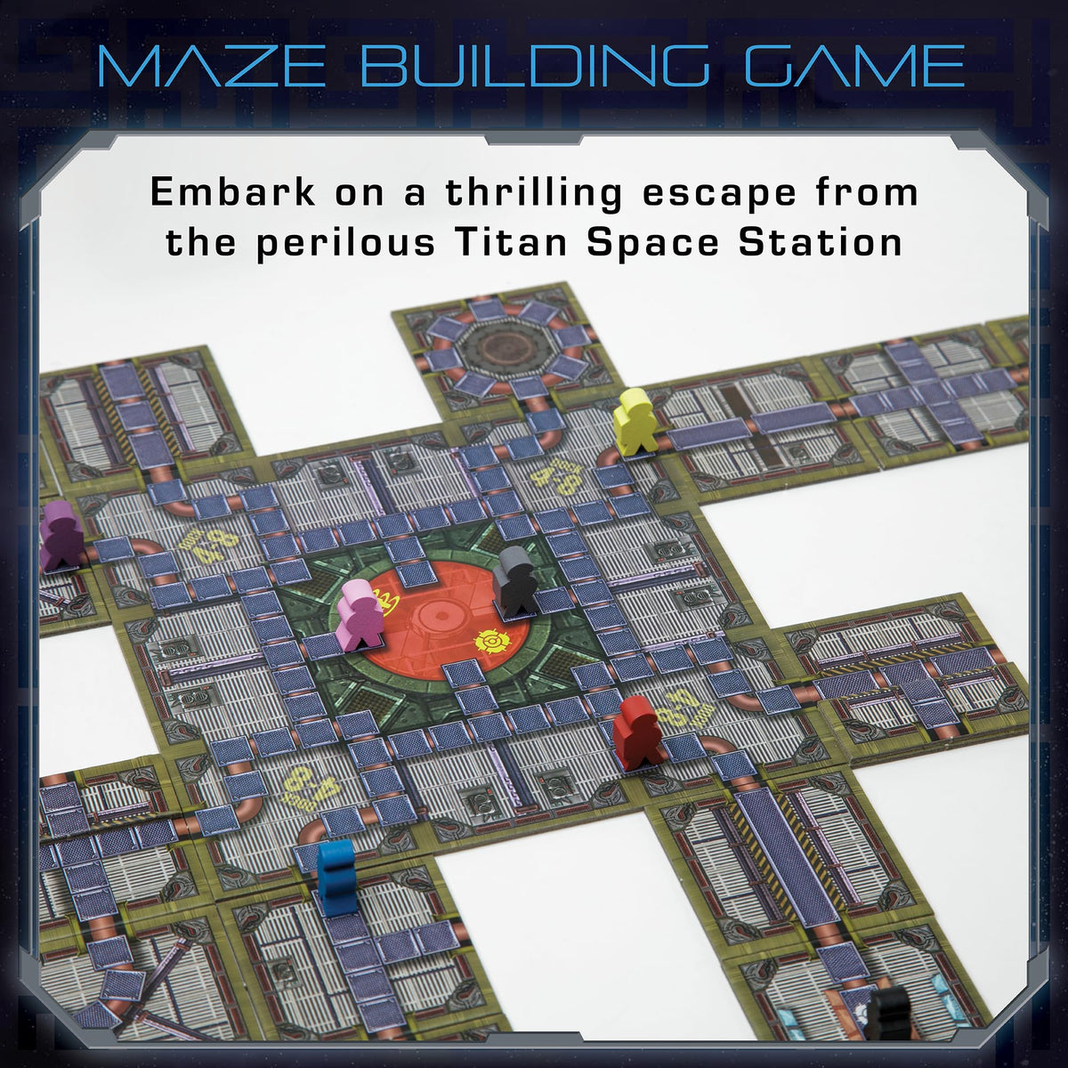 OOMM Games No Escape party night scene ready for 2-8 players