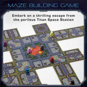 OOMM Games No Escape party night scene ready for 2-8 players
