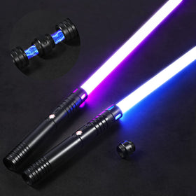 Oomyeh dueling lightsaber metal hilt for durable battles.