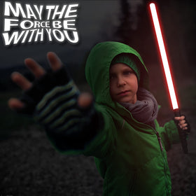 Oomyeh Lightsaber showing 15 color options for cosplay scenes