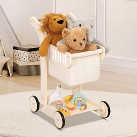 OOOK child play pretend scenes with wooden walker invite imaginative exploration