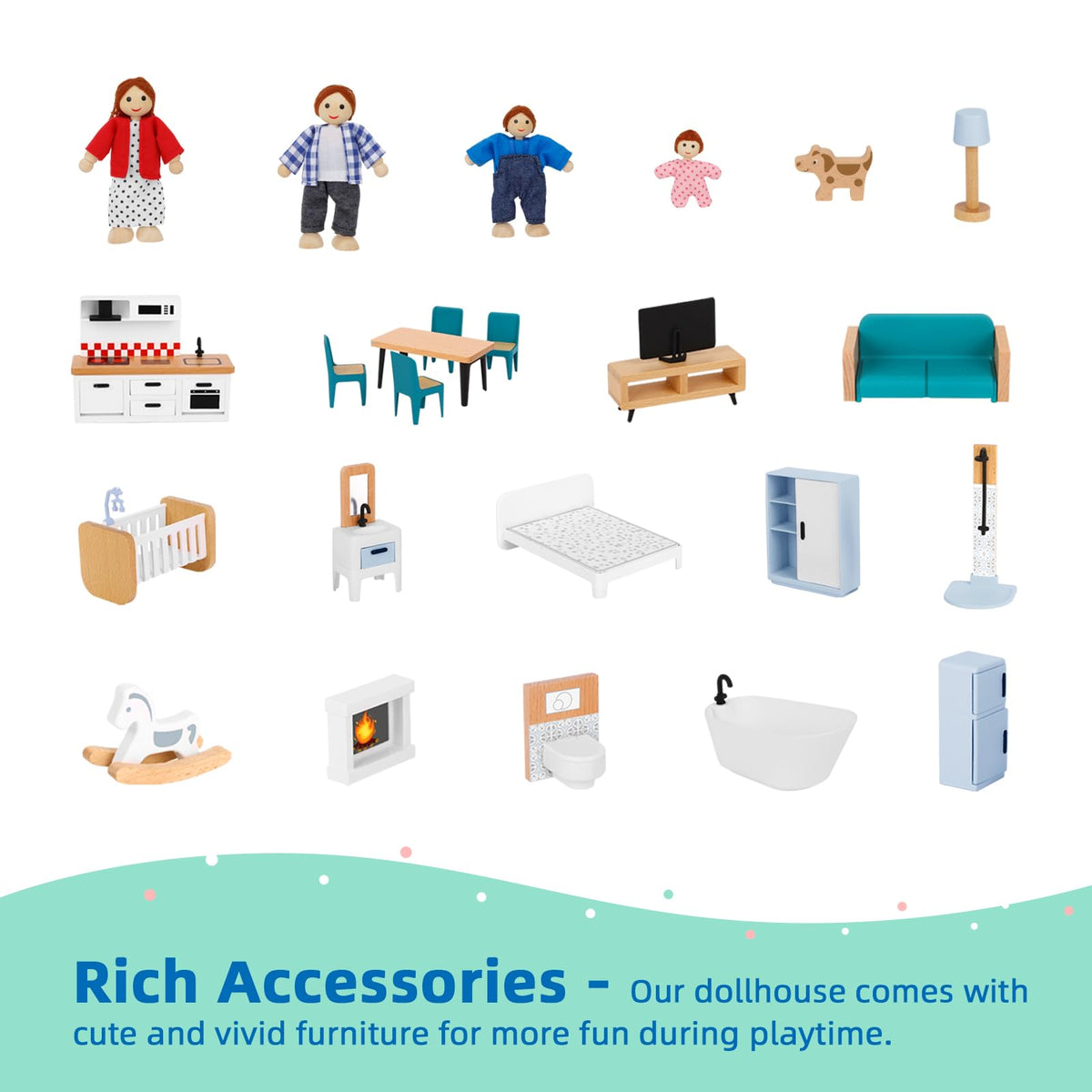 OOOK dolls bring the family to life for pretend play