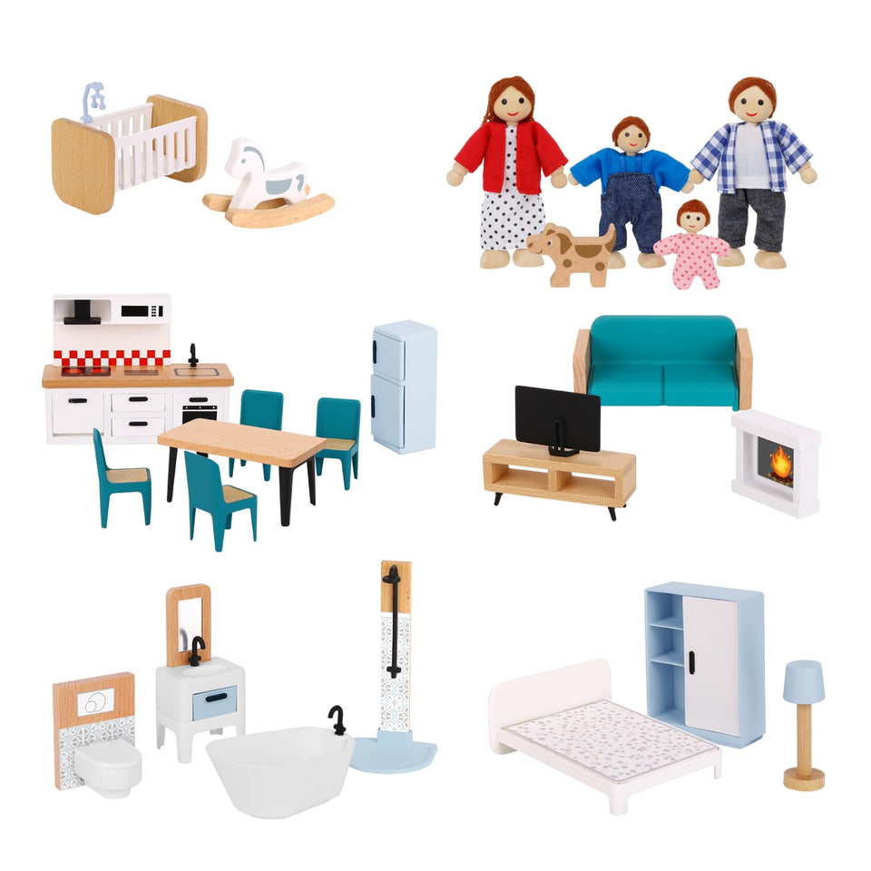 OOOK living room furniture for imaginative play and storytelling.