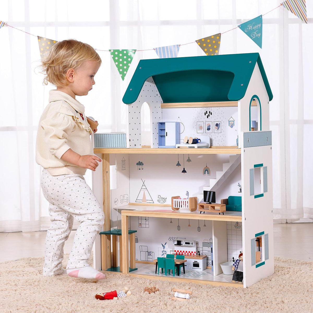 OOOK living room furniture set adds realistic detail