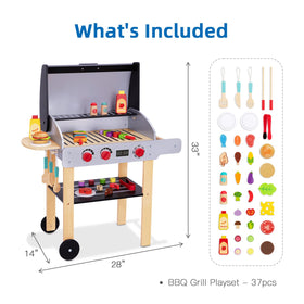 OOOK indoor-outdoor playset supports versatile pretend cooking.