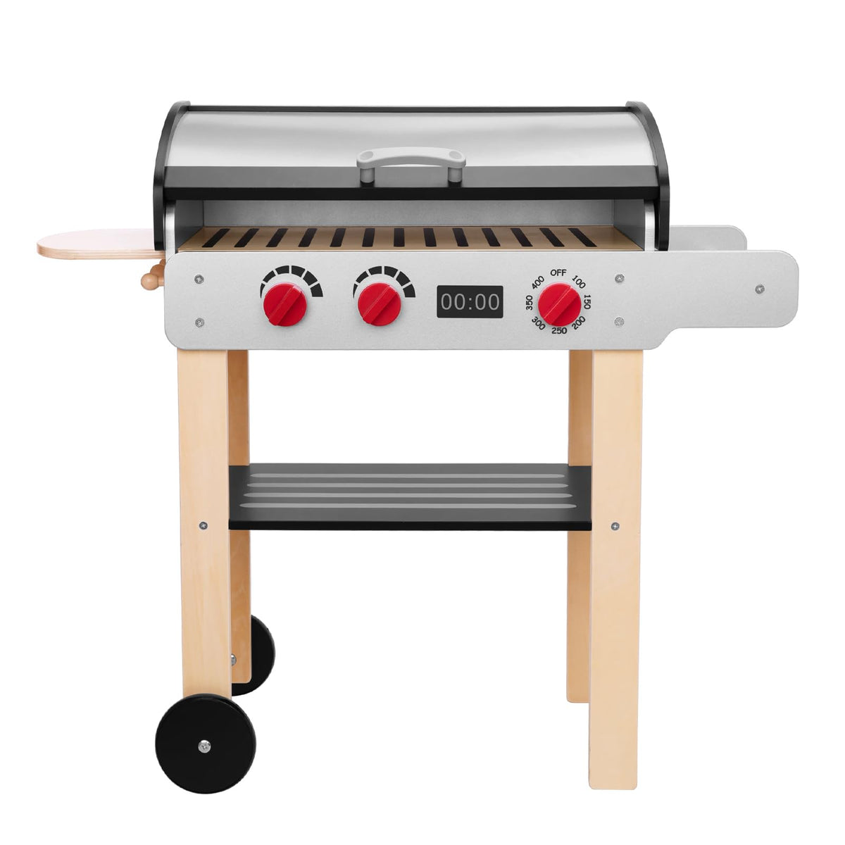 OOOK pretend cook kitchen addition enhances kitchen game variety.
