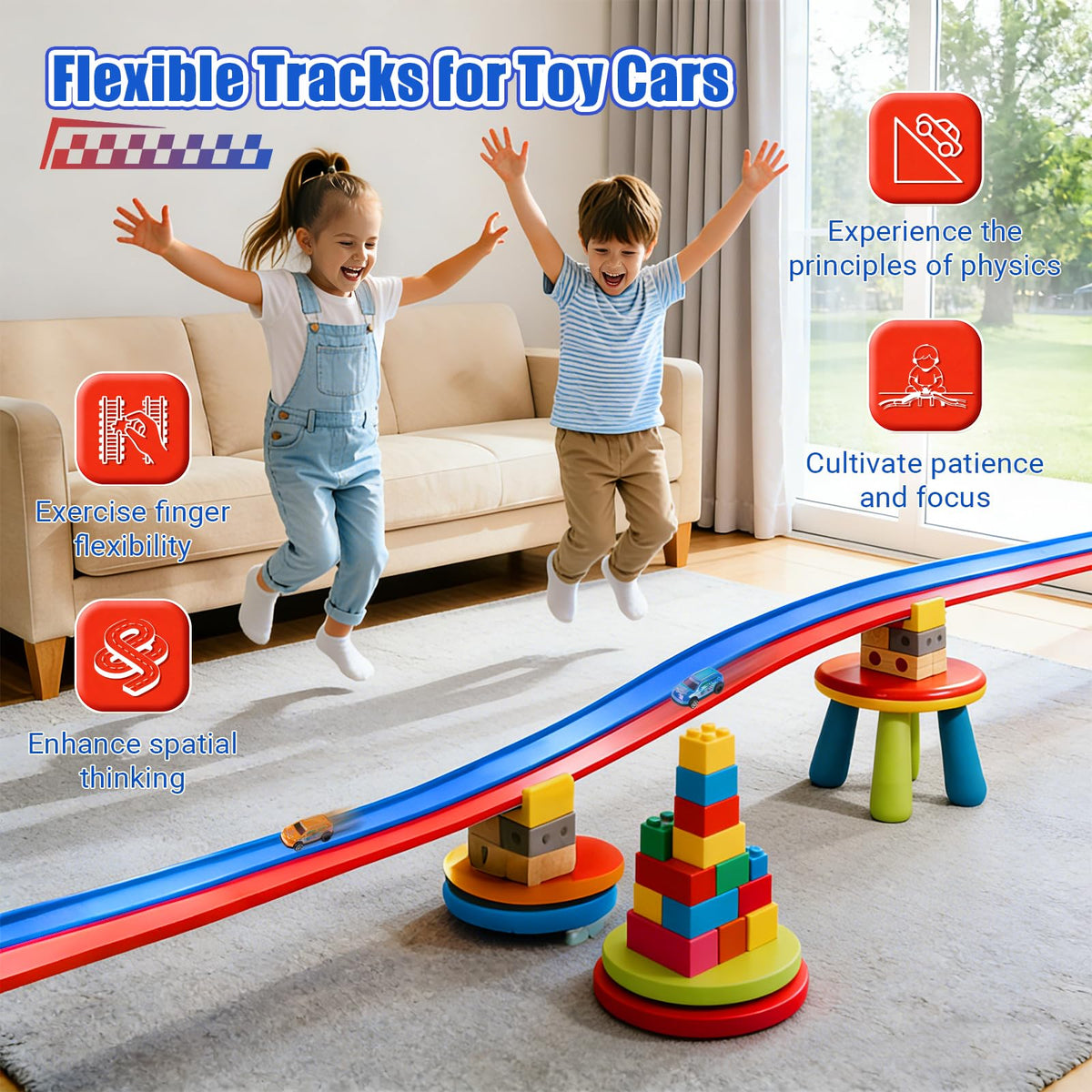 OPDEKEHA track layout variants inspire creative layouts for play.