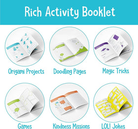 Open The Joy Feel Better Bag magic tricks kit ready to delight