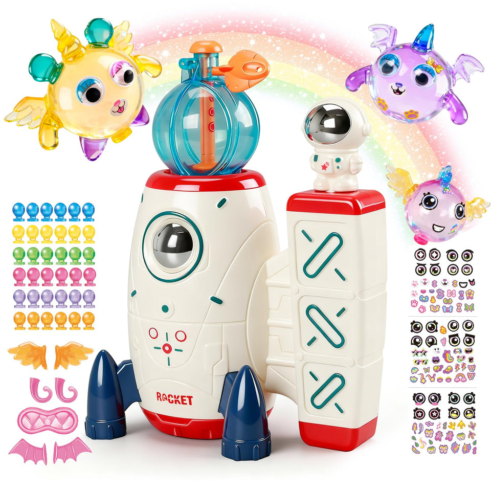 OPENAIRCOMFORT DIY balloon animal craft kit pump enables quick setup for kids' projects.