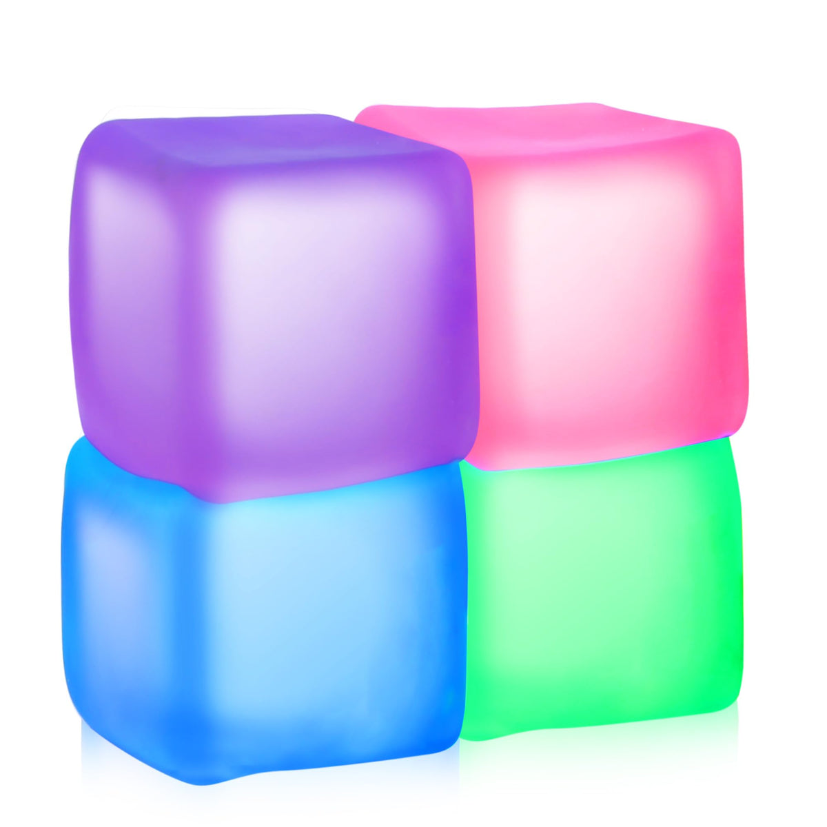 Opllsai fidget stress cube 4-pack for portable calming relief.