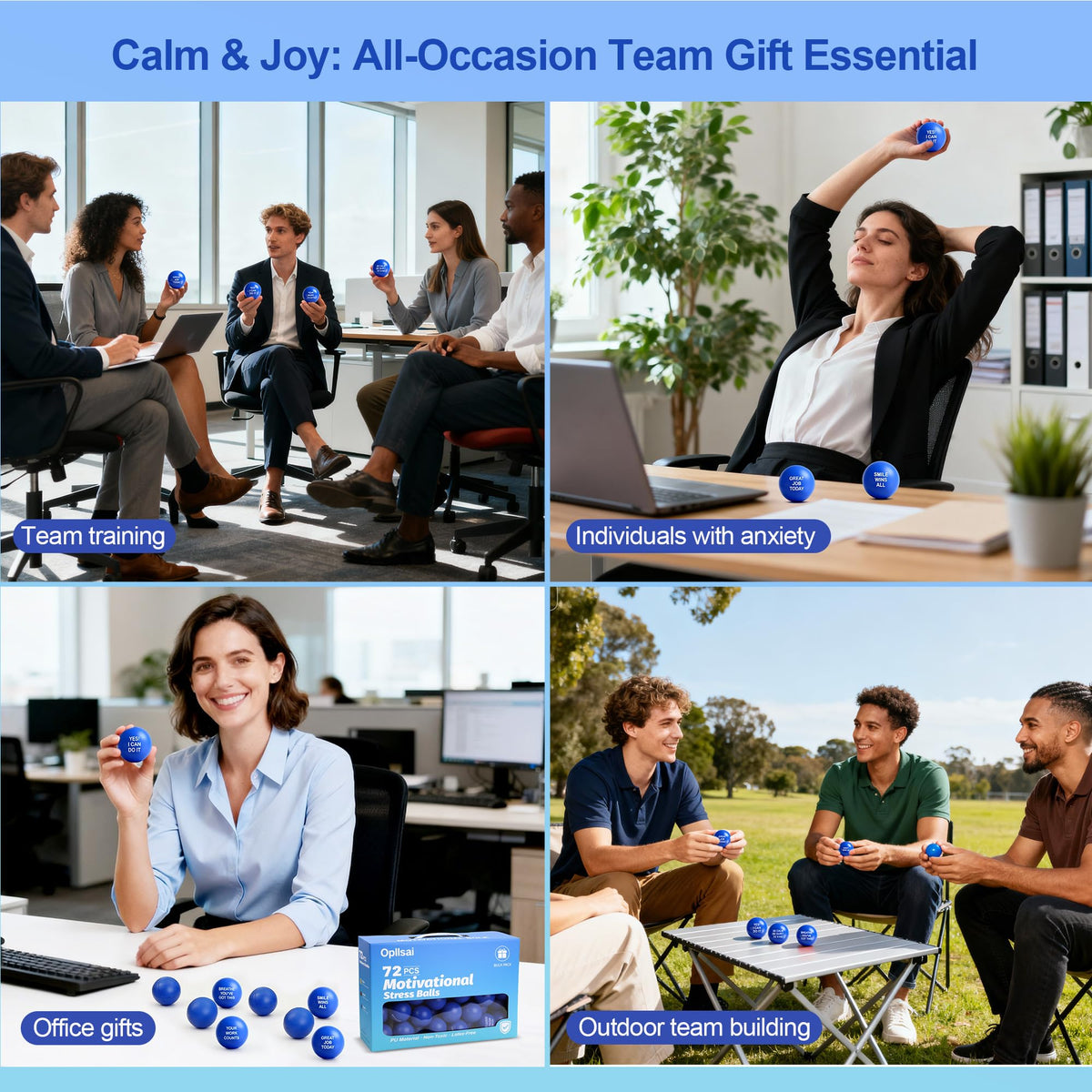 Opllsai non-toxic stress balls safe for kids and classrooms