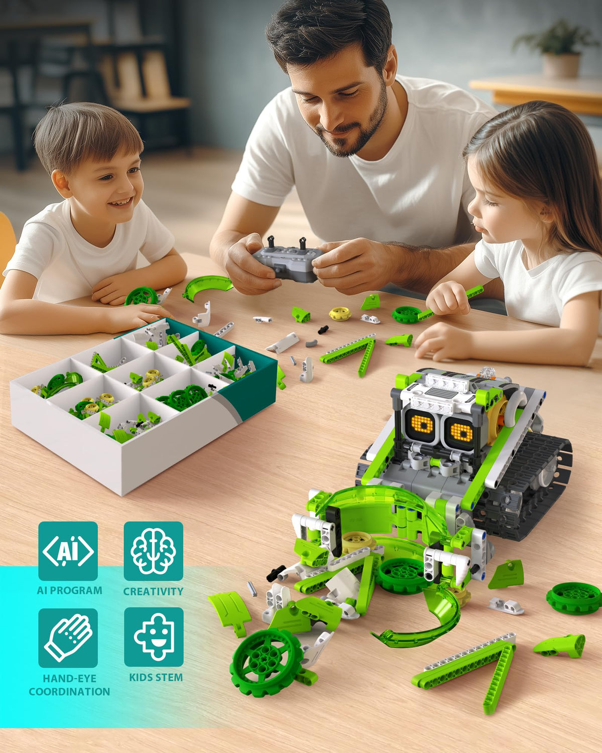 Opmind beginner coding-building blocks foster logical thinking and planning