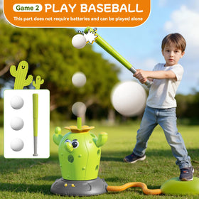 Oppvoci Cactus baseball game focusing on aim and timing