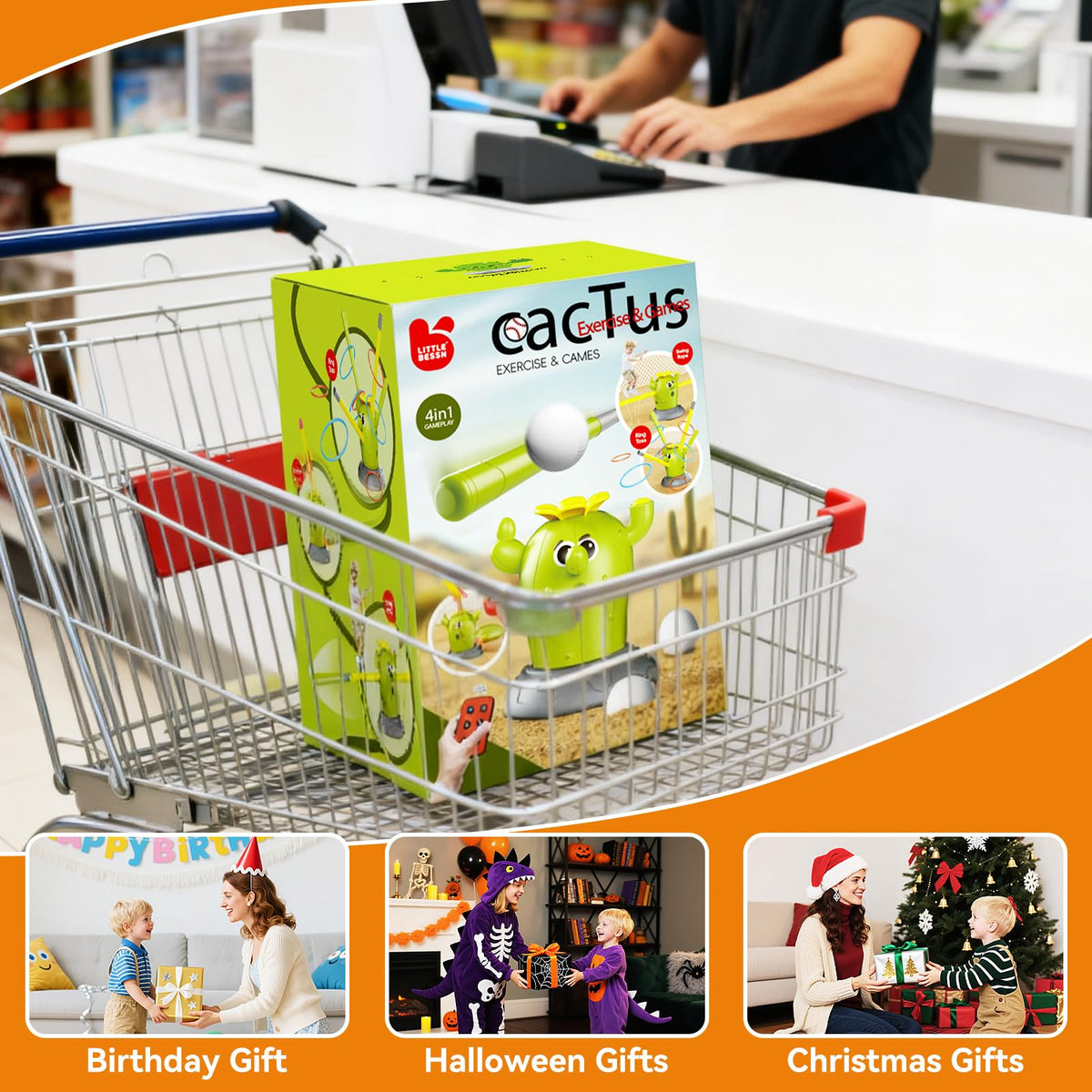 Oppvoci Cactus kids active play promoting social play