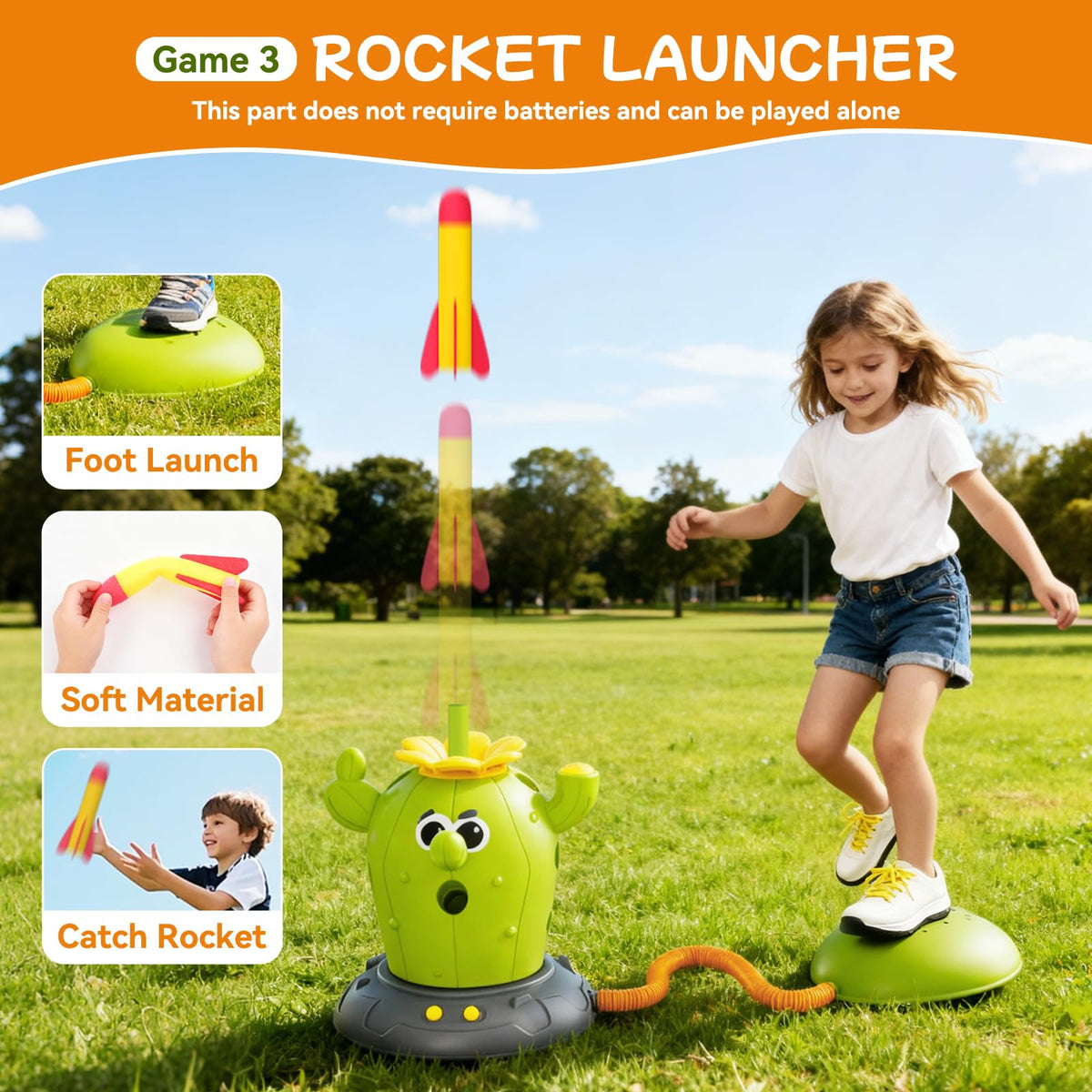 Oppvoci Cactus musical skip-it for indoor movement and rhythm