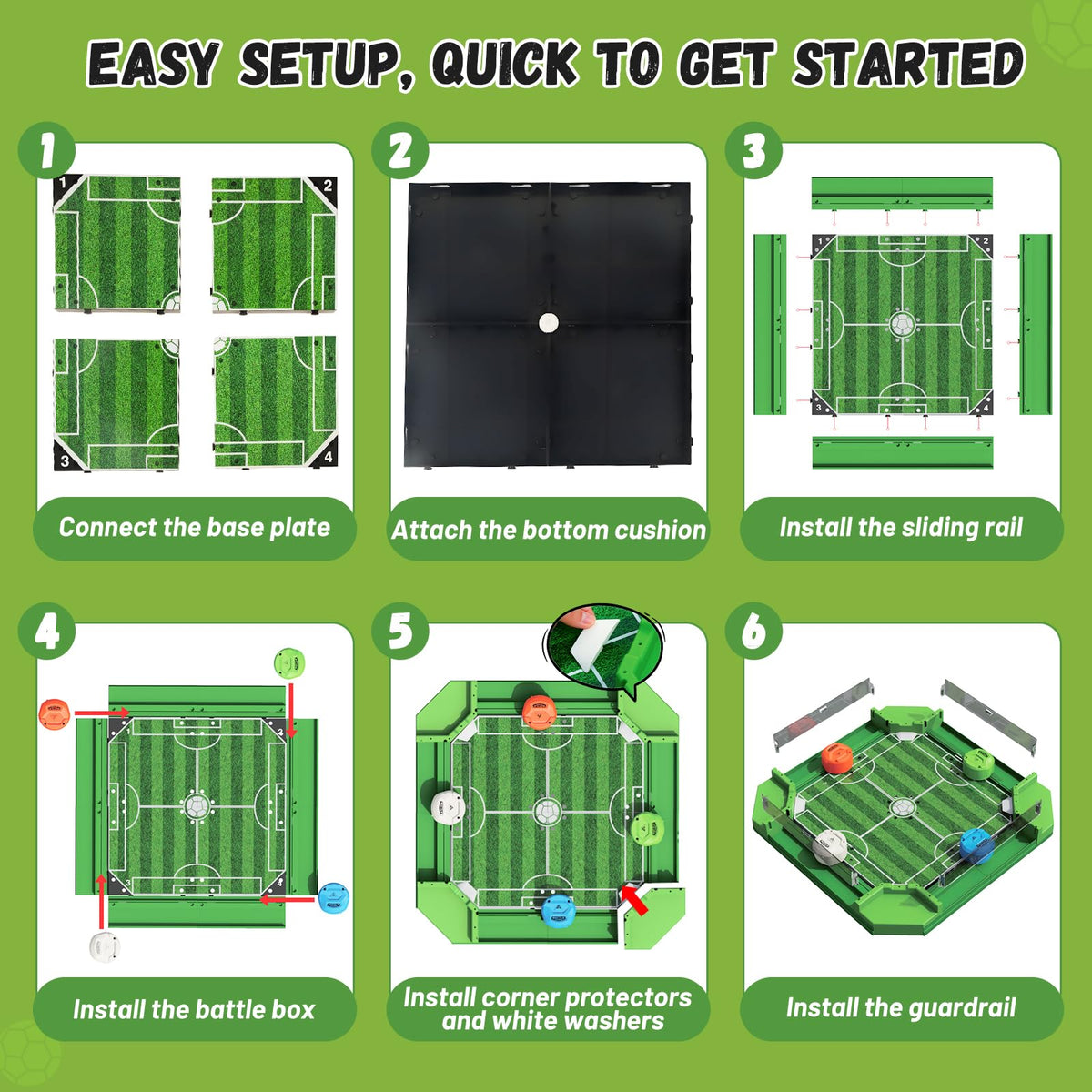 Oppvoci easy-to-follow assembly manual for quick setup